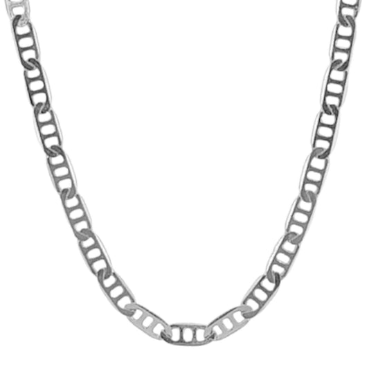 SILVER CHAIN WITH SILVER FINISH 50CM