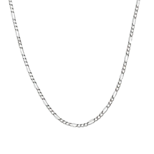 SILVER CHAIN WITH SILVER FINISH 50CM