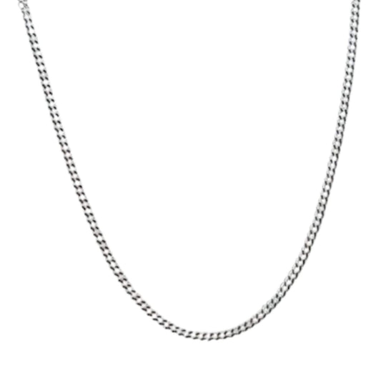 SILVER PLATED CHAIN 50CM