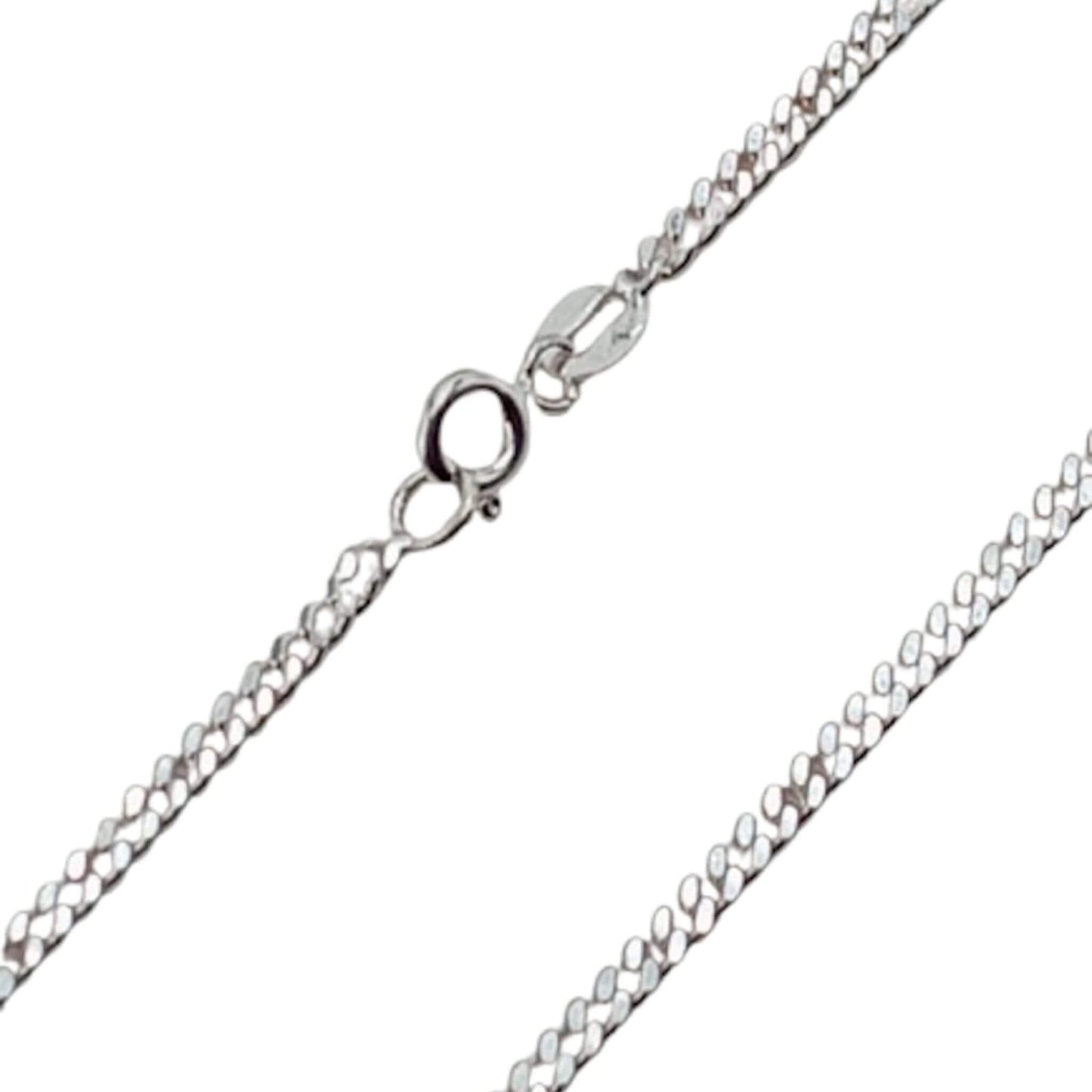 CADENA PLATA ACABADO PLATEADO 60CM