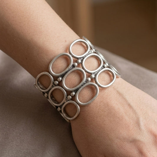 Brazalete Zamak de Volumen Unisex | Joyería Osnor