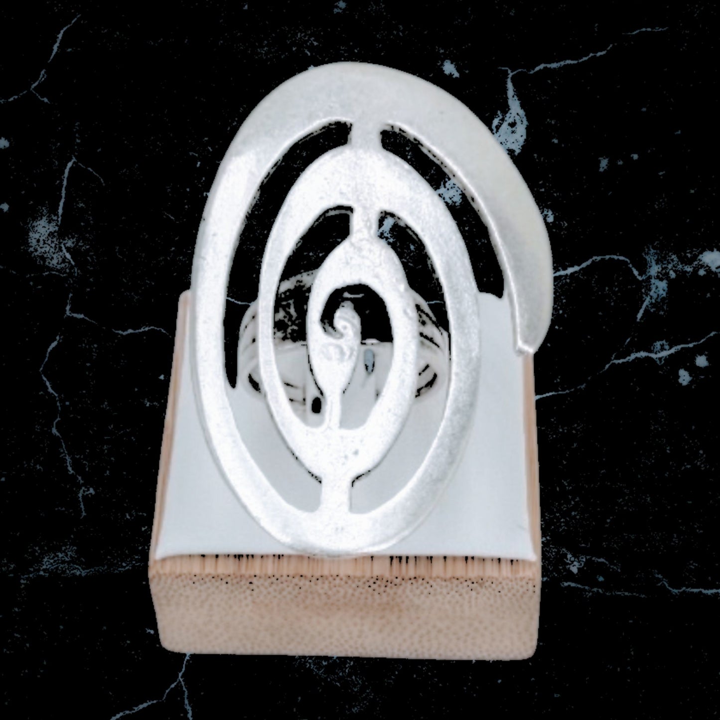 anillo de zamak calado volumen diseño exclusivo joyeria osnor zamak