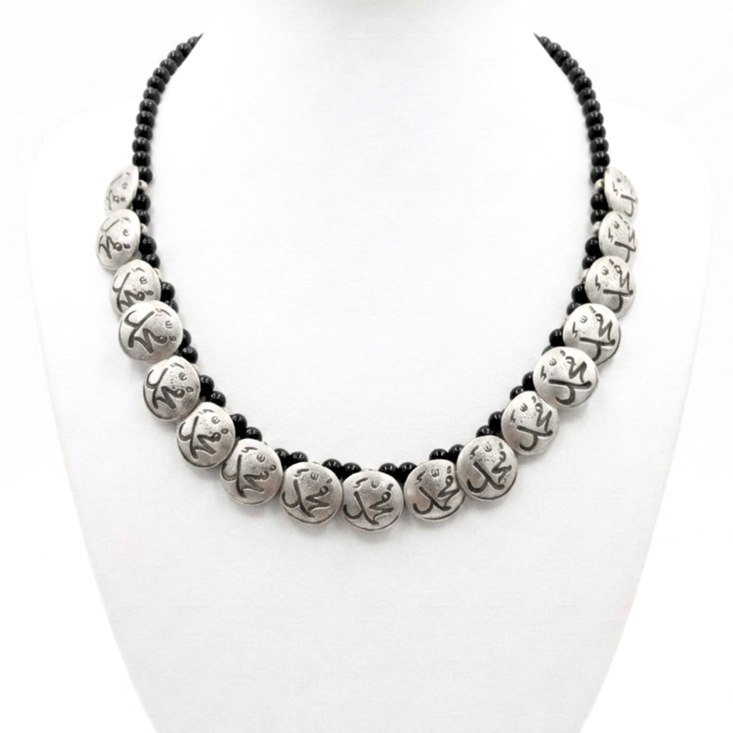 Collar de zamak unisex cierre de gancho diseño joyería osnor moda moderno elegante boda fiesta glamour lujo mujer diferente exclusivo vintage único