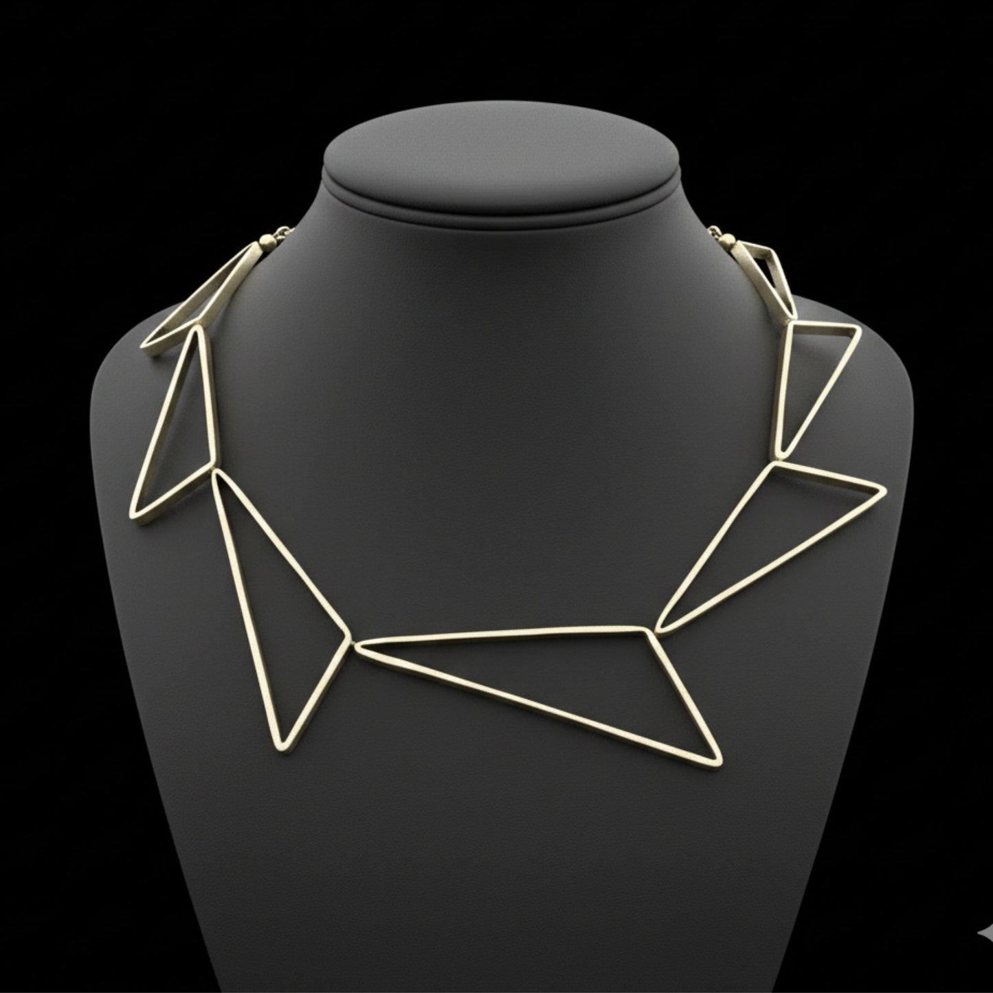 Collar Gargantilla Geométrica de Zamak Unisex | Joyería Osnor