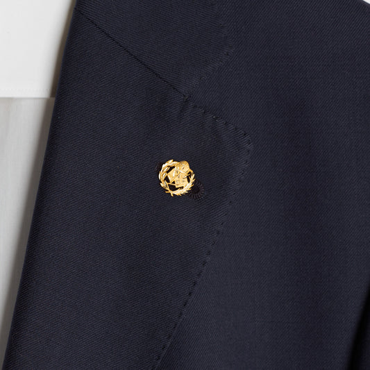 18K INSIGNIA ORO AMARILLO MAGISTERIO. 15 X 15 MM