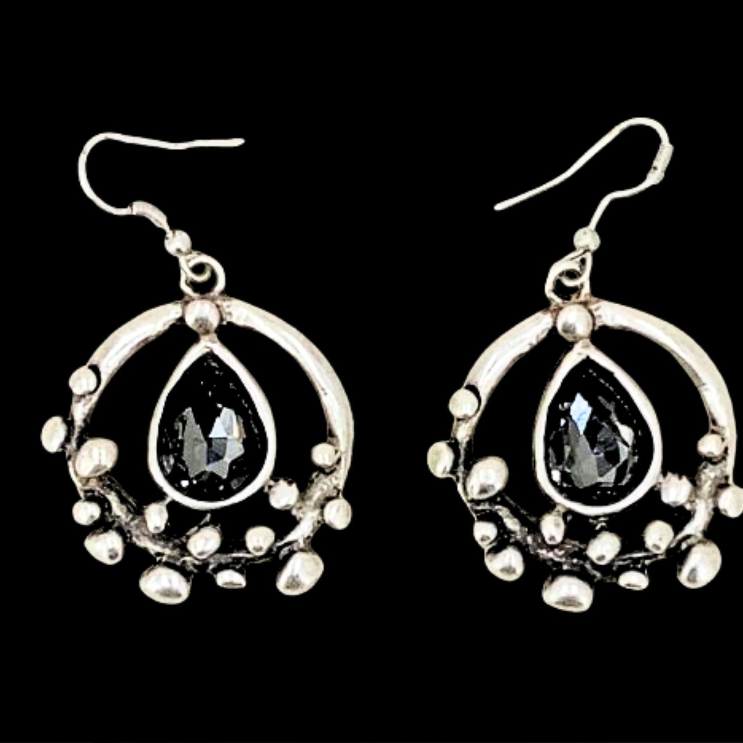 pendientes con circonita color gota exclusivo joyeria osnor zamak