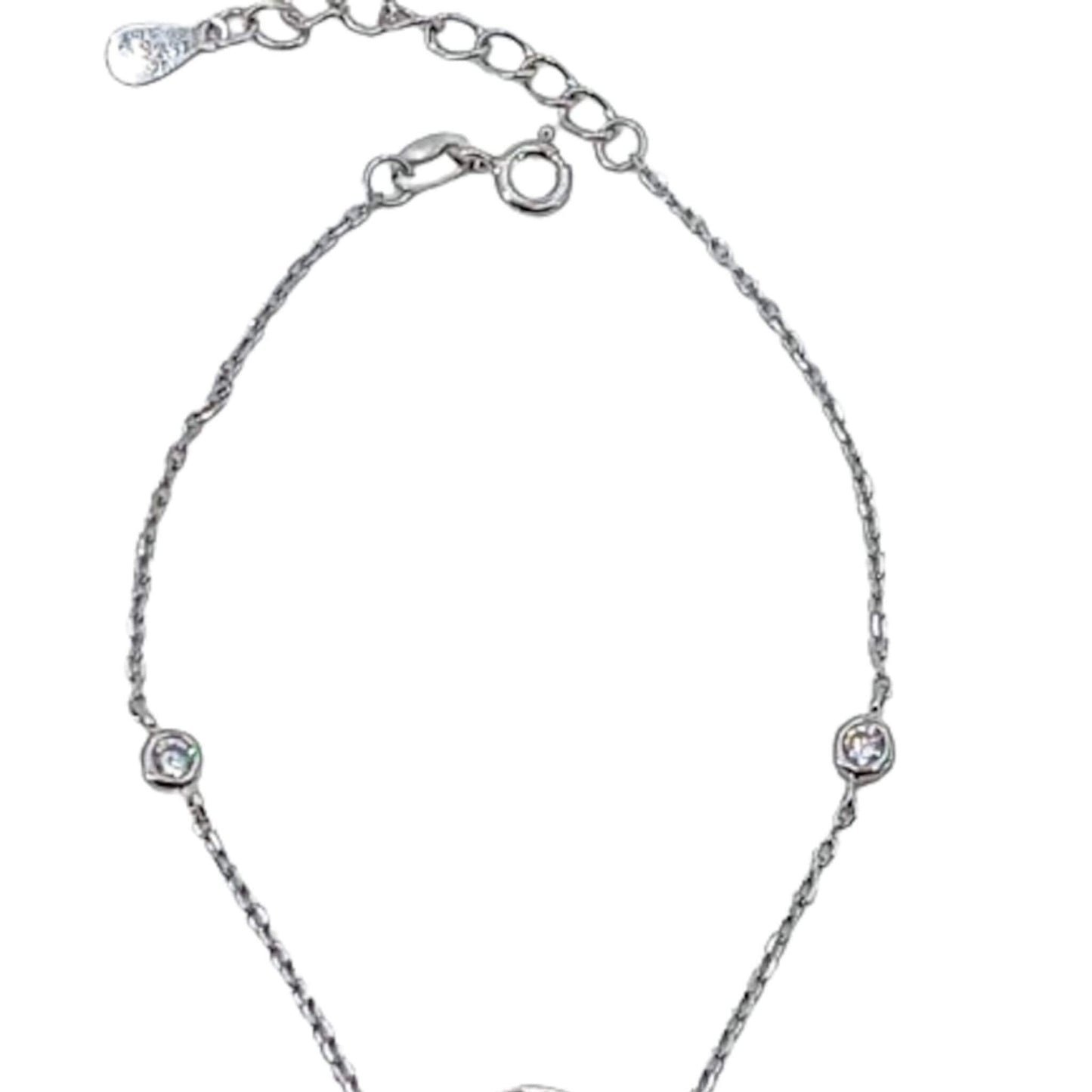Pulsera Árbol de la Vida · Plata con Rodio y Circonitas de Colores. Joyeria Osnor