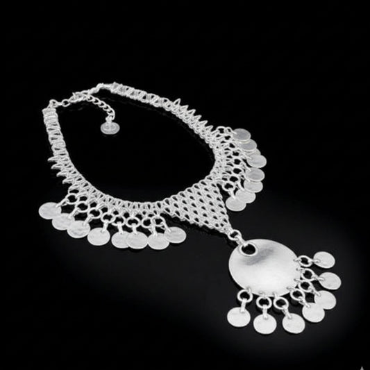 COLLAR ZAMAK PLATEADO