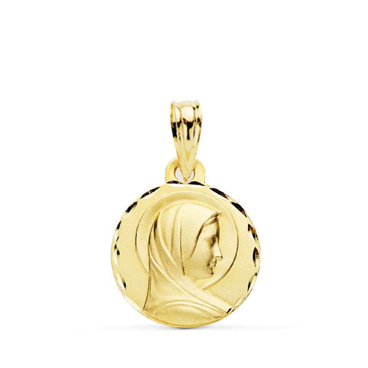 18K MEDALLA MARIA FRANCESA 14MM