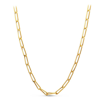 18K CADENA ORO AMARILLO BILBAO 50CM 4 MM