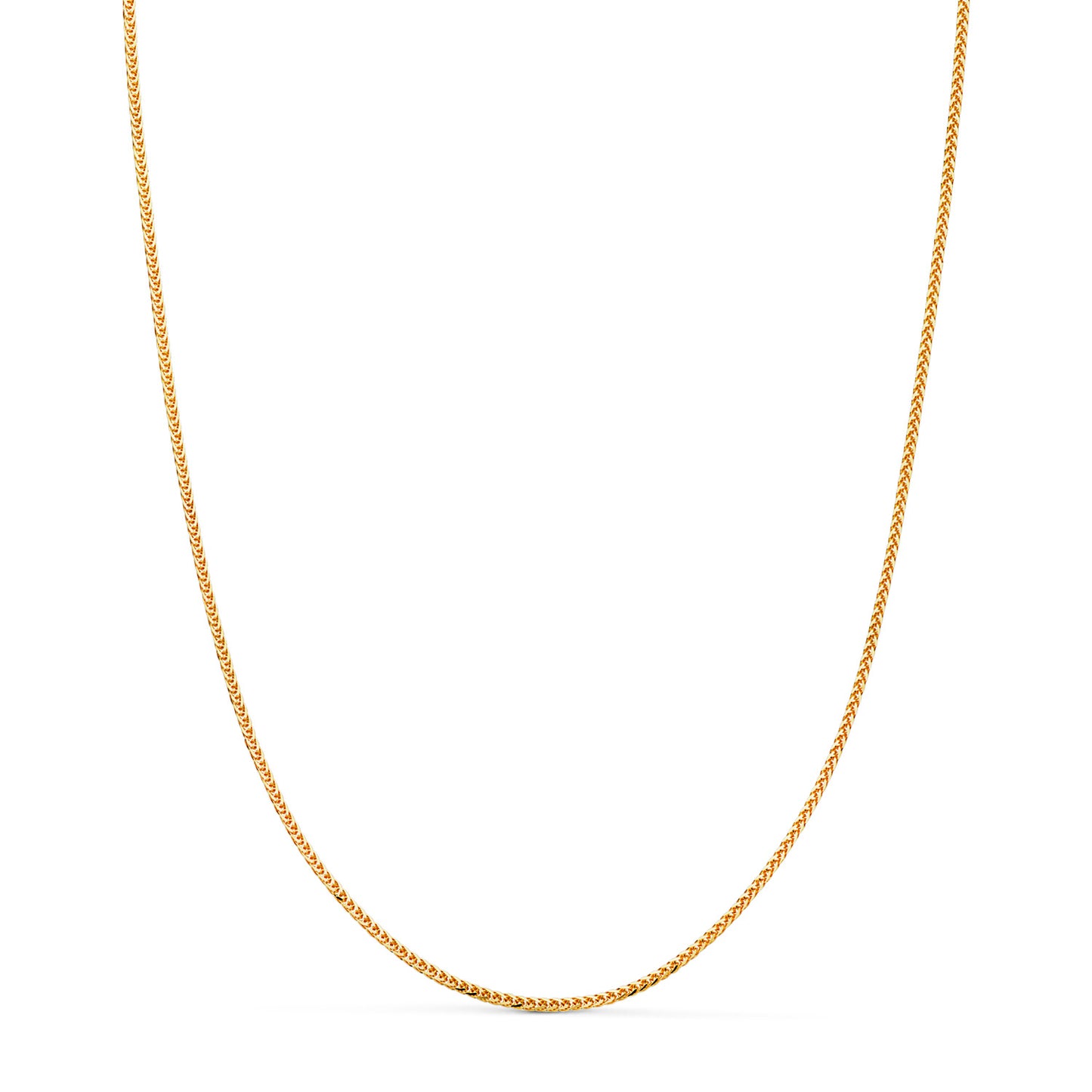 18K CADENA ORO AMARILLO MACIZA ESPIGA. ANCHO: 1 MM. LARGO: 40 CM