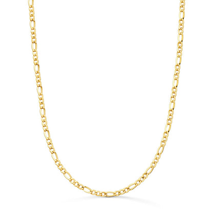 18K CADENA ORO AMARILLO CARTIER HUECA ESLABON PLANO ANCHO: 2.2MM LARGO: 50CM