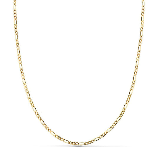 18K CADENA ORO AMARILLO CARTIER HUECA 50CM 2 MM