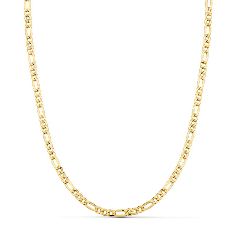 18K CADENA ORO AMARILLO CARTIER 50CM HUECA 4.00 MM