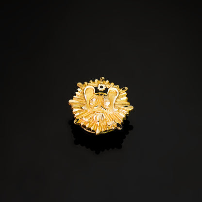 18K INSIGNIA ORO AMARILLO ASESOR FISCAL. 17 X 16 MM