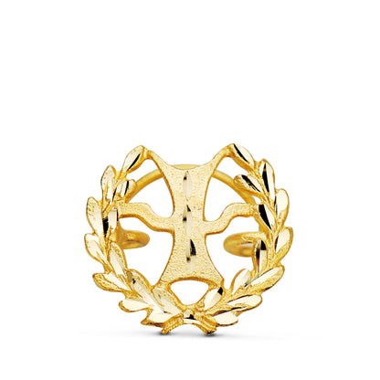 18K INSIGNIA ORO AMARILLO PSICOLOGIA. 15 X 13 MM