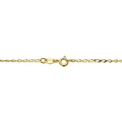 9K CADENA ORO AMARILLO BILBAO MACIZA. ANCHO: 1,2 MM. LARGO: 45 CM