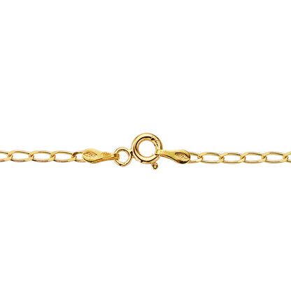 9K CADENA ORO AMARILLO BILBAO MACIZA. ANCHO: 2 MM. LARGO: 45 CM