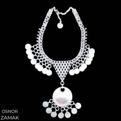 COLLAR ZAMAK PLATEADO