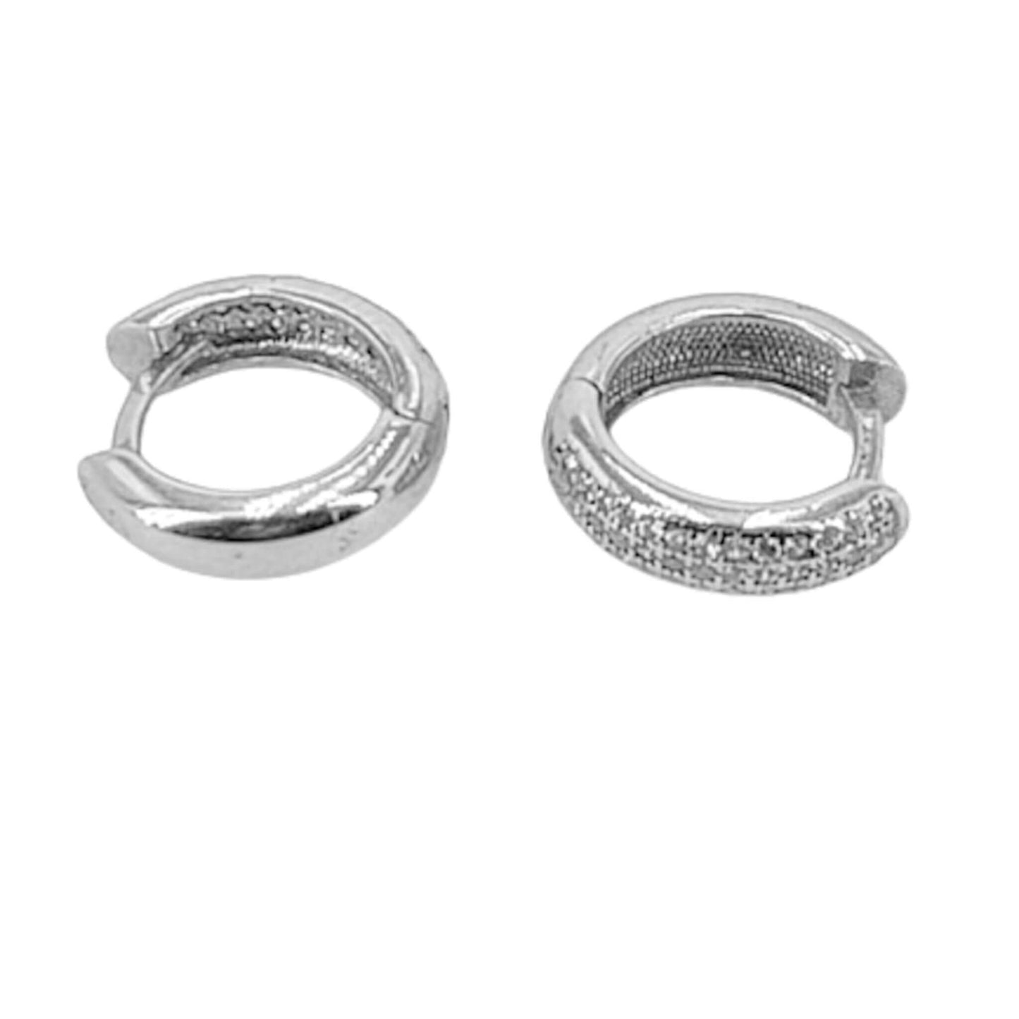 AROS PLATA ACABADO EN RODIO Y CIRCONITAS