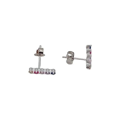 CONJUNTO PLATA ACABADO EN RODIO COLLAR Y PENDIENTES