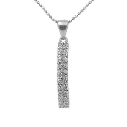 CONJUNTO PLATA COLLAR PENDIENTES ANILLOS ACABADO RODIO CIRCONITAS
