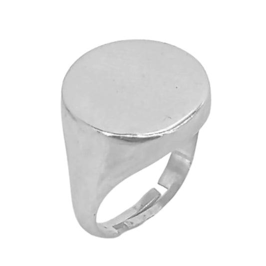 SILVER SEAL RHODIUM FINISH SMOOTH SHINE
