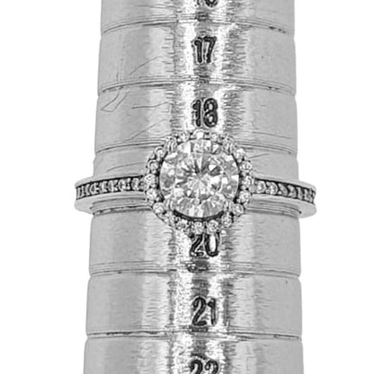 SOLITARIO PLATA ACABADO RODIO CIRCONITAS