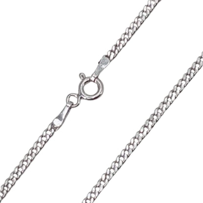 CADENA PLATA ACABADO PLATEADO 45CM