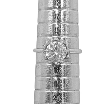 ANILLO SOLITARIO PLATA ACABADO RODIO CIRCONITA