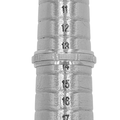 ALIANZA GIRATORIA  PLATA ACABADO RODIO LISO MATE LABRADO BRILLO