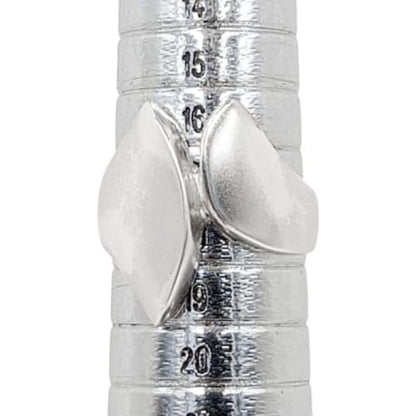 ANILLO PLATA ACABADO PLATEADO LISO BRILLO