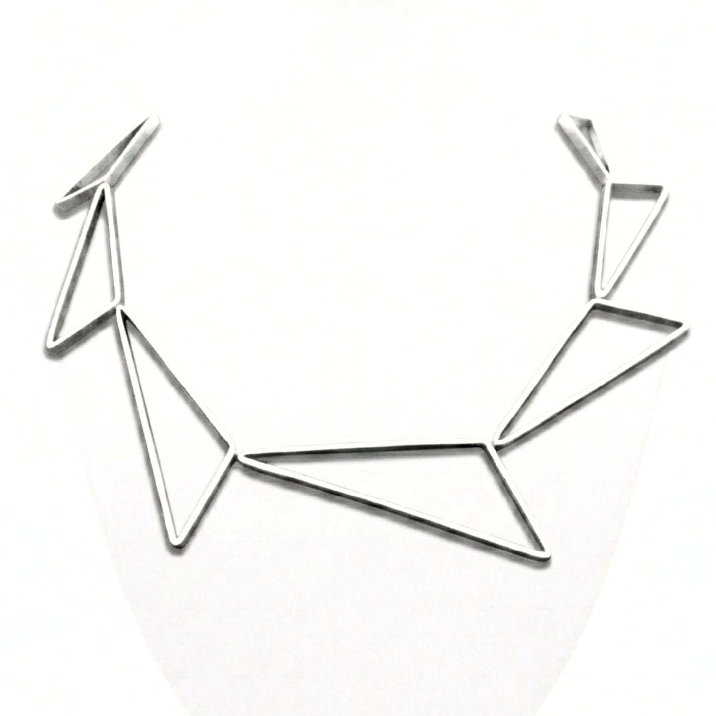 Collar Gargantilla Geométrica de Zamak Unisex | Joyería Osnor