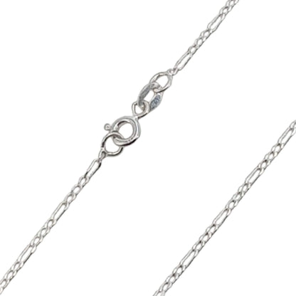 CADENA PLATA ACABADO PLATEADA 40CM