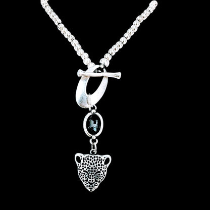 COLLAR ZAMAK PANTERA Y CIRCONITA
