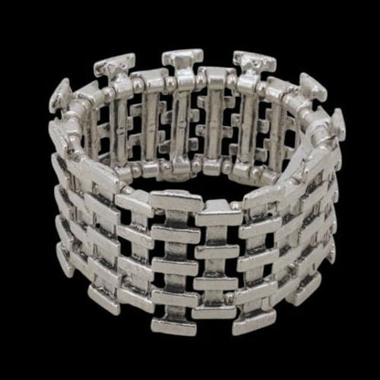 PULSERA BRAZALETE ZAMAK DISEÑO MODERNO EXCLUSIVO