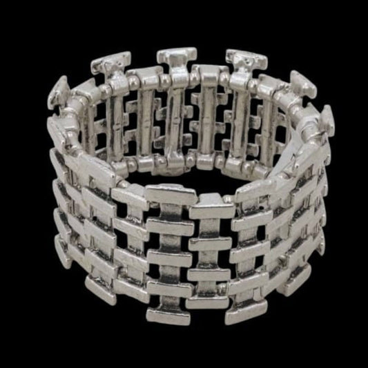 PULSERA BRAZALETE ZAMAK DISEÑO MODERNO EXCLUSIVO
