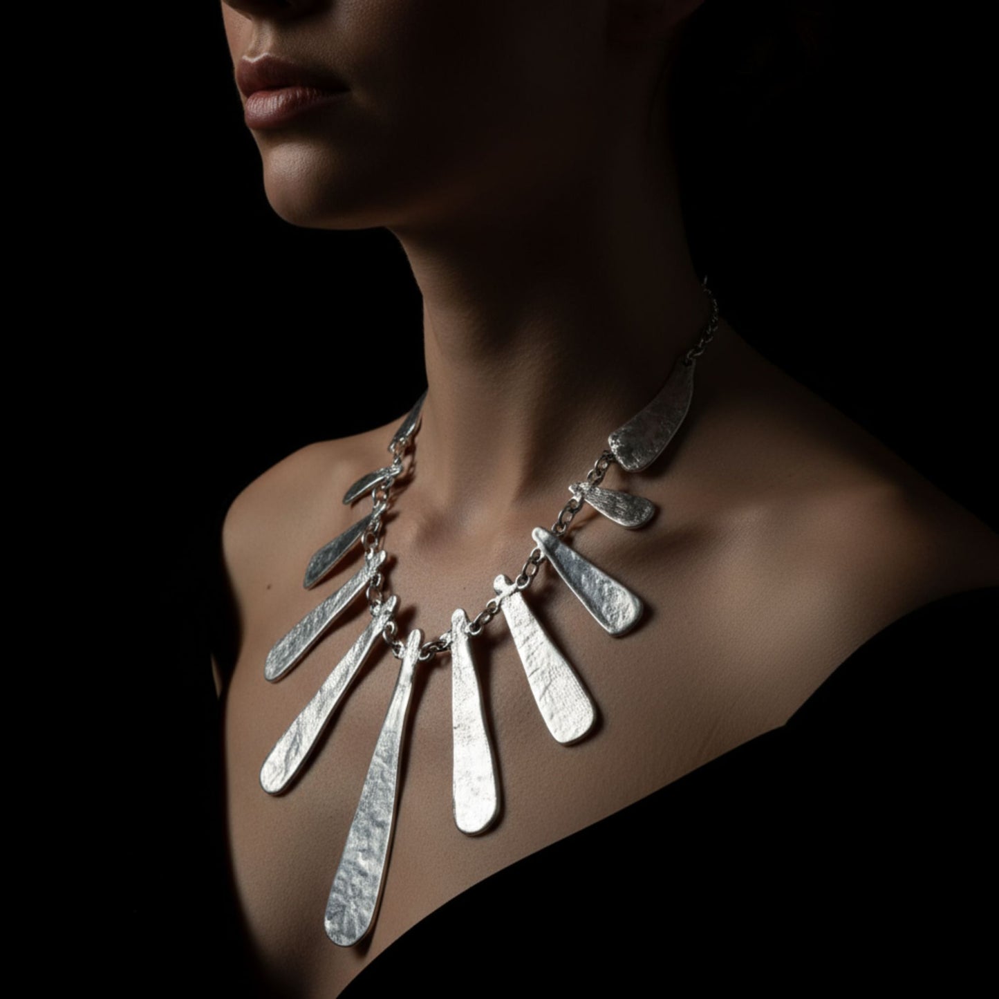 Collar de impacto de Zamak- Diseño Geométrico en Cascada