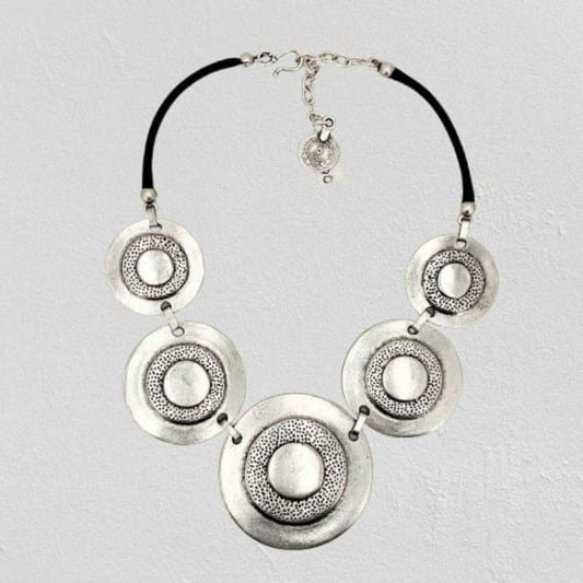 COLLAR ZAMAK CIRCULOS CONCENTRICOS