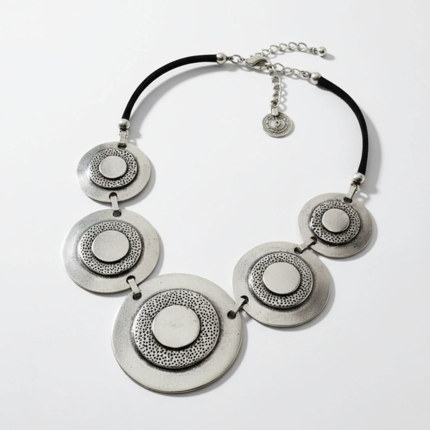 COLLAR ZAMAK CIRCULOS CONCENTRICOS