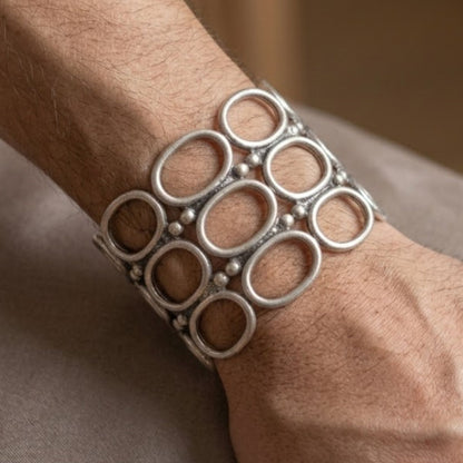 Brazalete Zamak de Volumen Unisex | Joyería Osnor