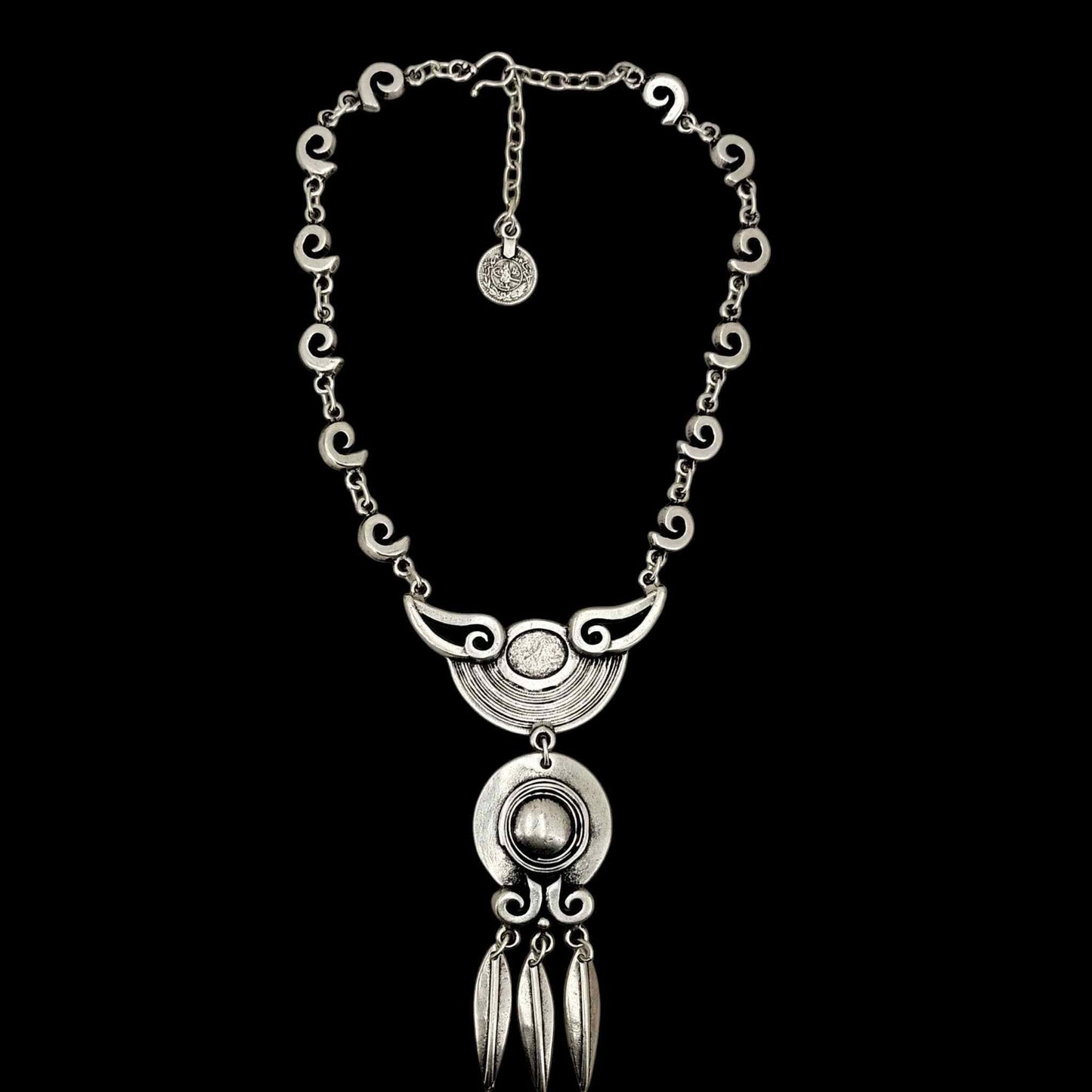 COLLAR ZAMAK PLATEADO