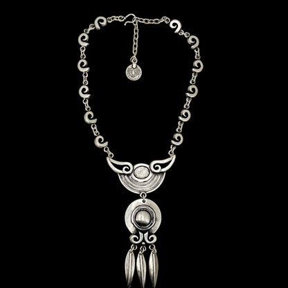 COLLAR ZAMAK PLATEADO