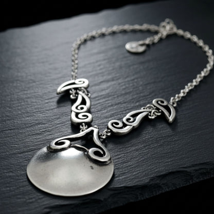 COLLAR ZAMAK PLATEADO