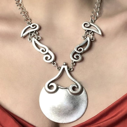 COLLAR ZAMAK PLATEADO