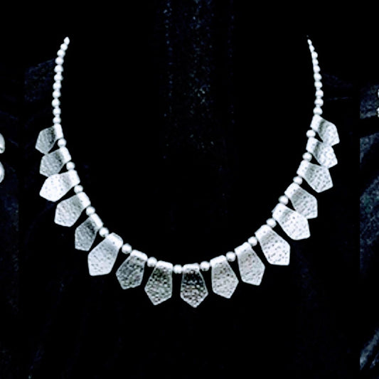 COLLAR ZAMAK PLATEADO