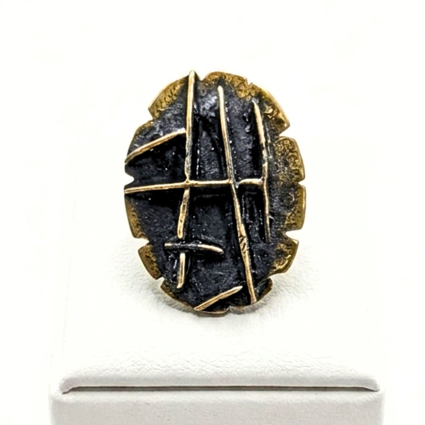 Anillo Sortija mujer de bronce diseño joyería osnor moda moderno elegante 