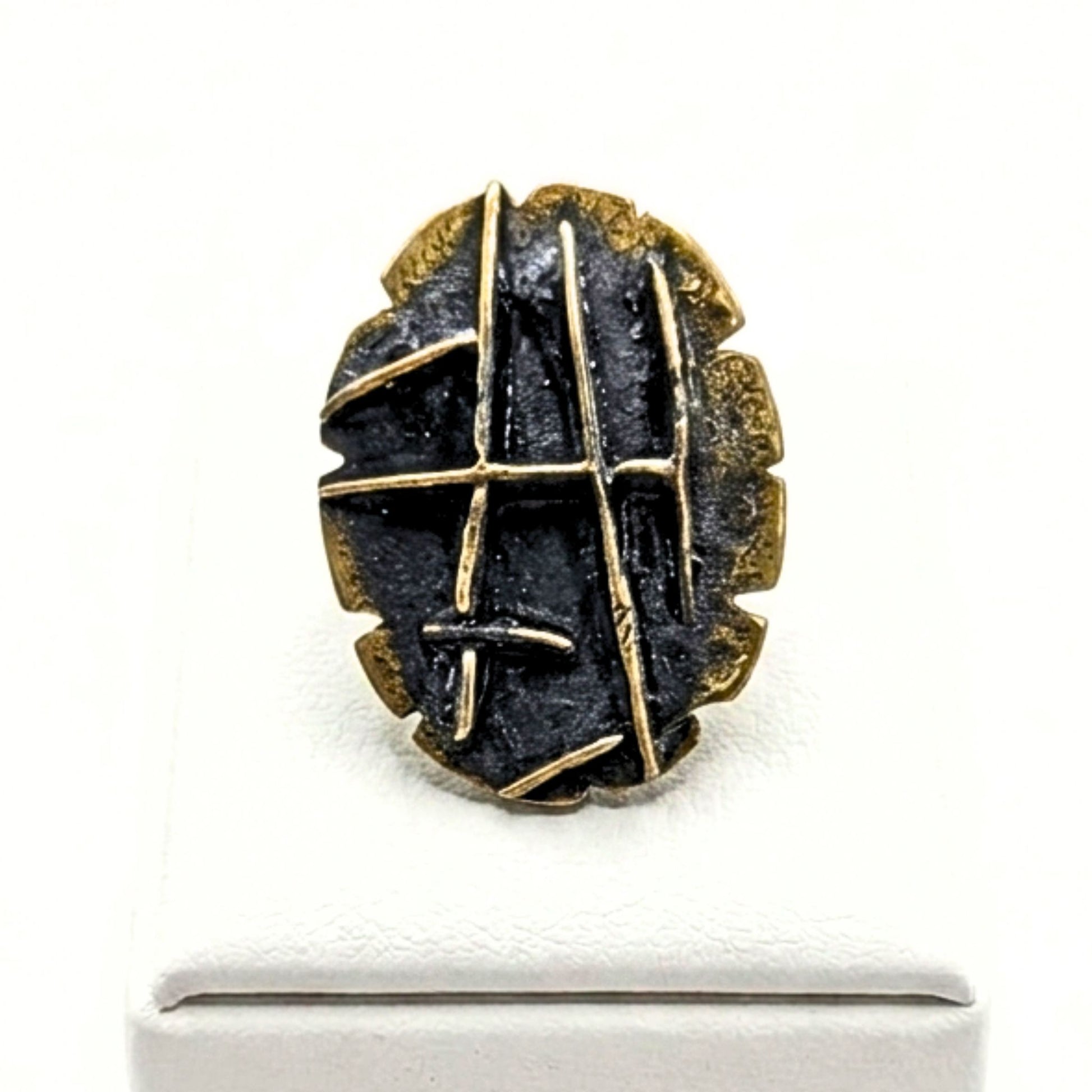 Anillo Sortija mujer de bronce diseño joyería osnor moda moderno elegante 