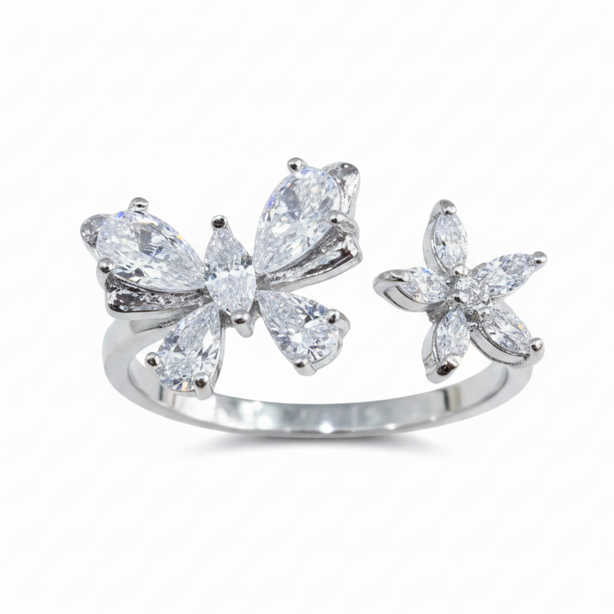 Anillo fondo blanco