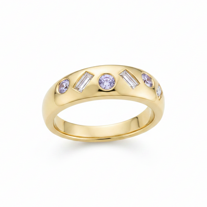 Anillo posición original fondo blanco